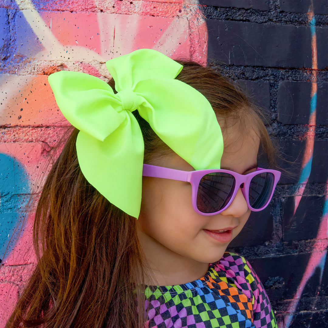 Medium Swanky Bows - New Raw Edge Shimmers