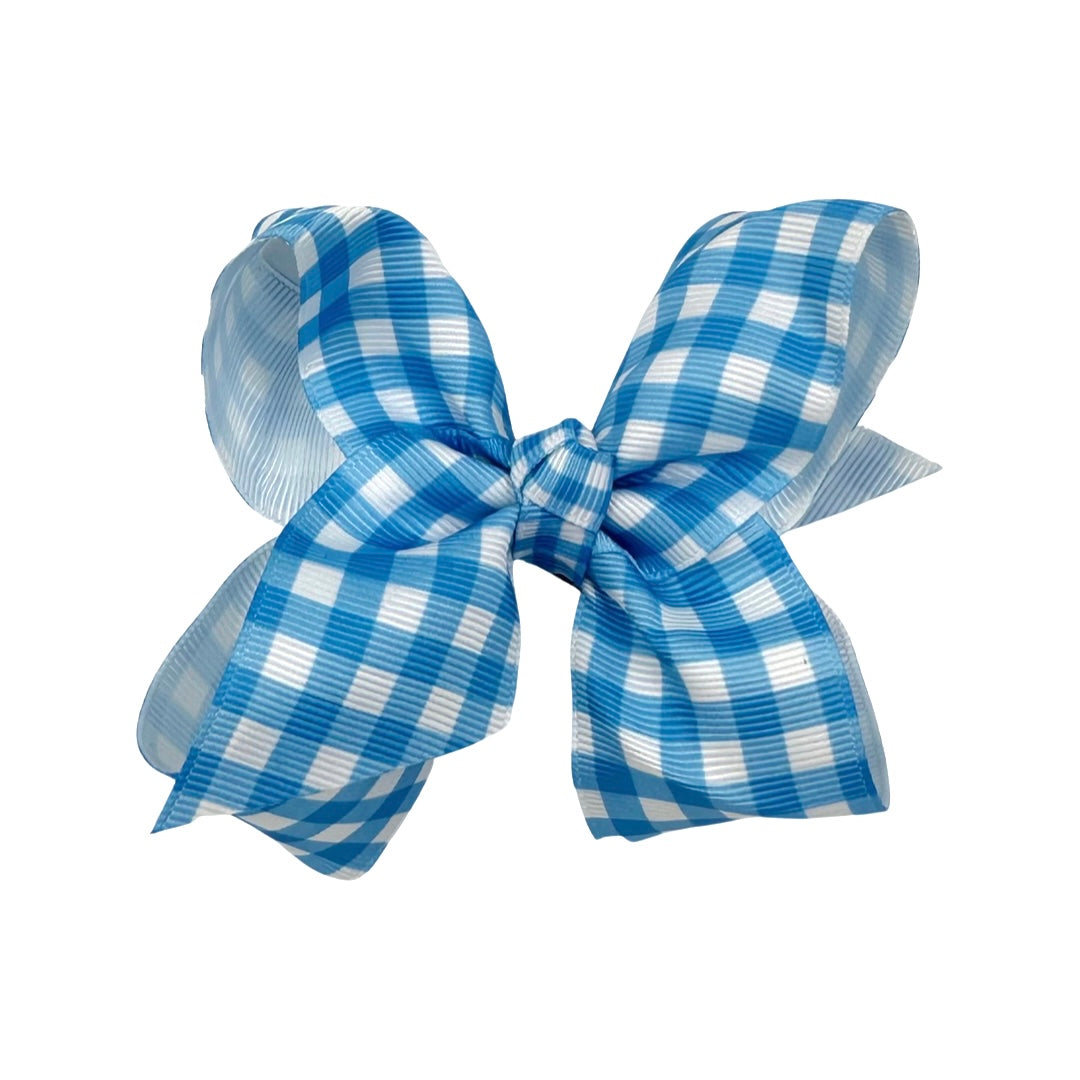 Set of 5 4 Inch Ribbon Gingham