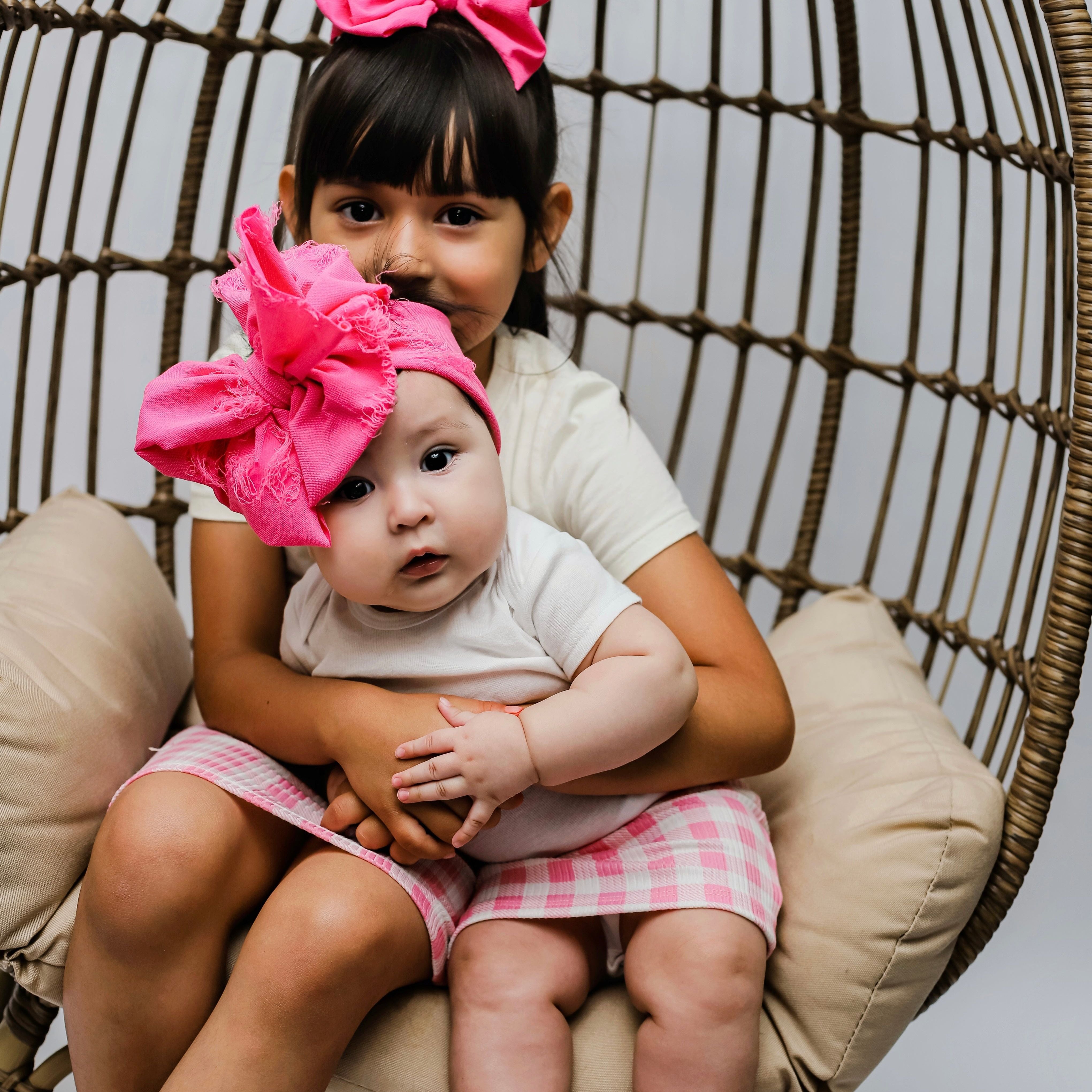 Distressed Pink Headwrap