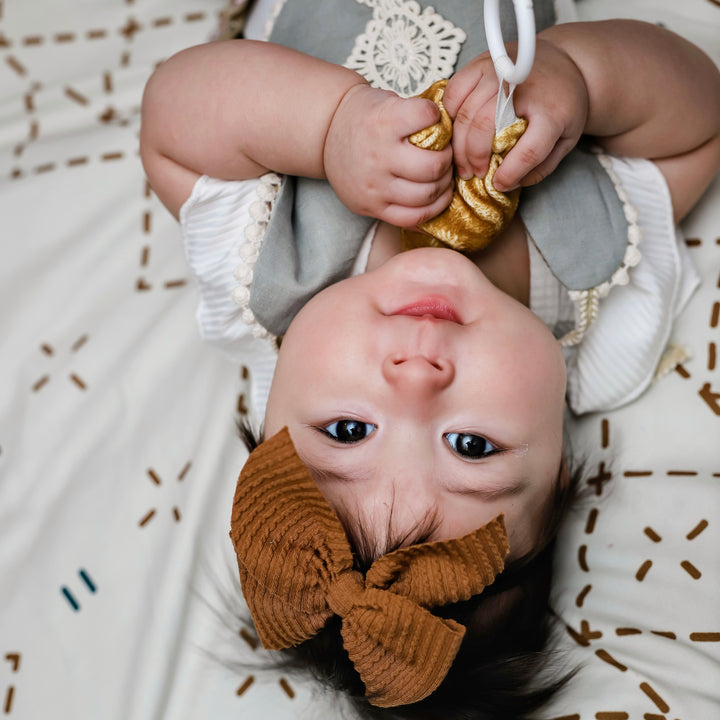 Ribbed Mini Swanky Bows