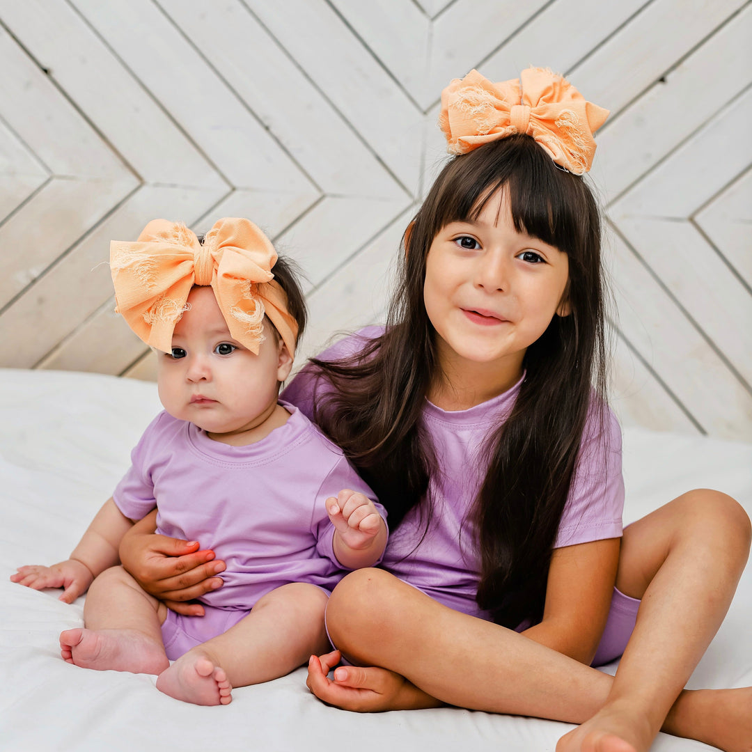 Distressed Orange Headwrap