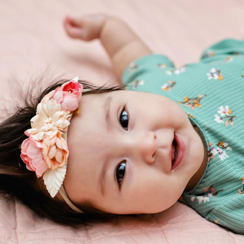 Gold Flower Crown Nylons