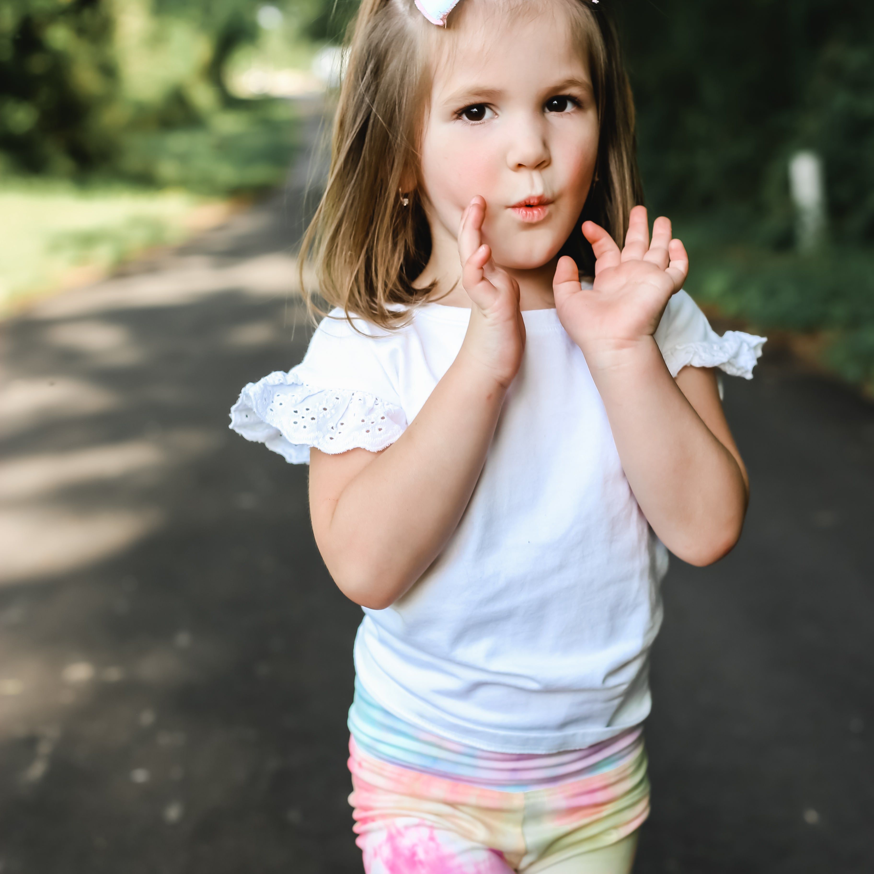 Tie Dye Biker Shorts