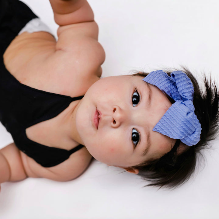Ribbed Mini Swanky Bows