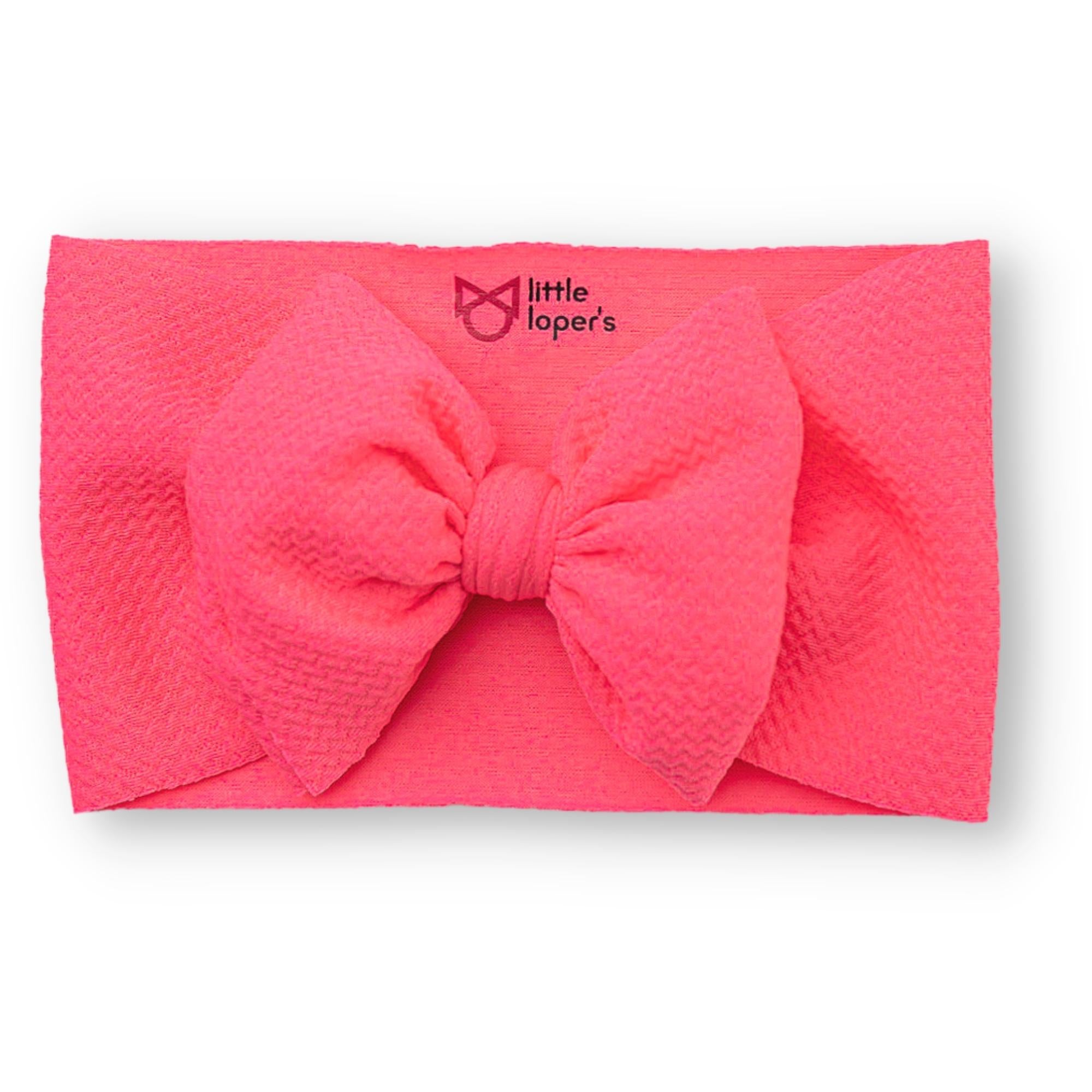 Neon pink Headwrap
