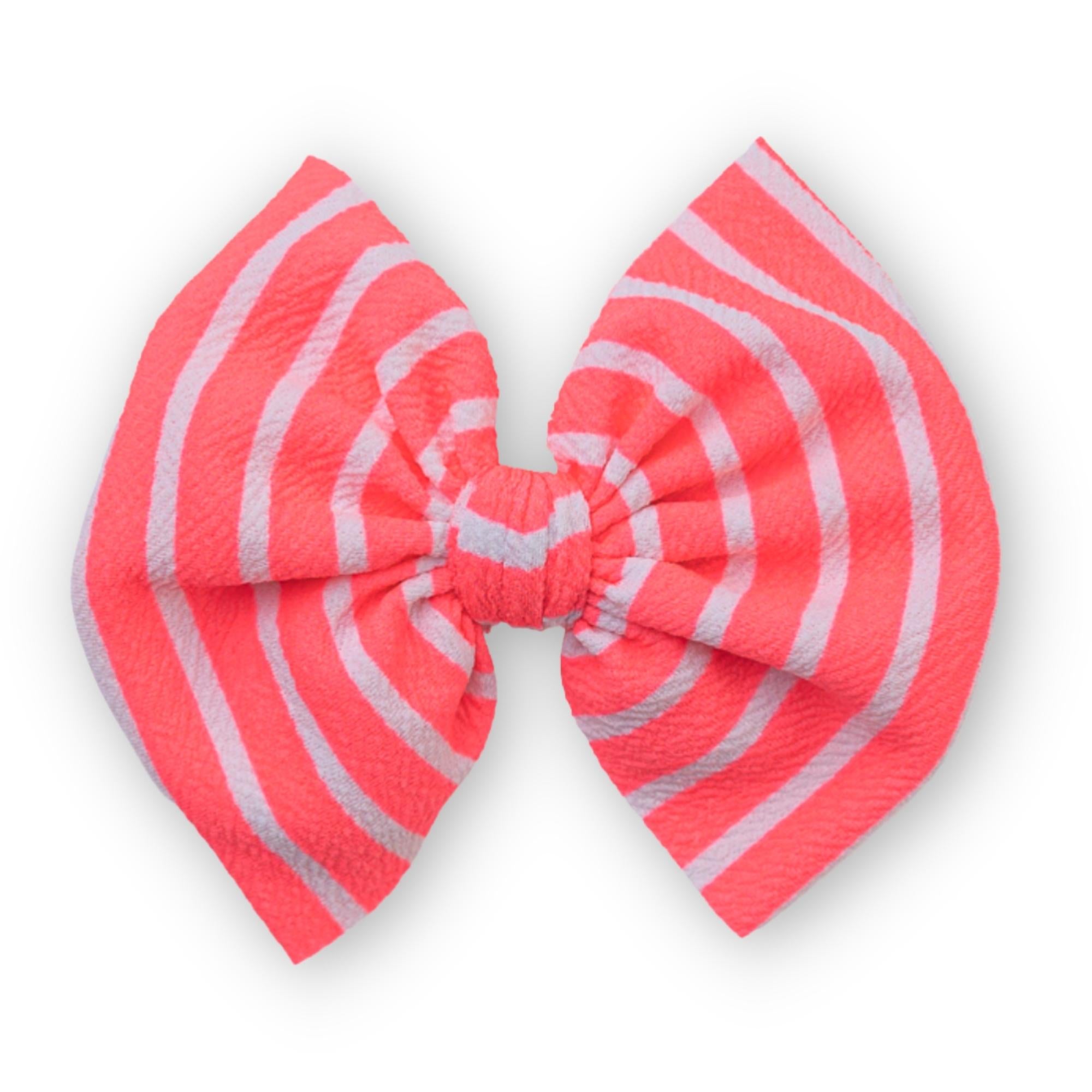 Neon Pink Stripes
