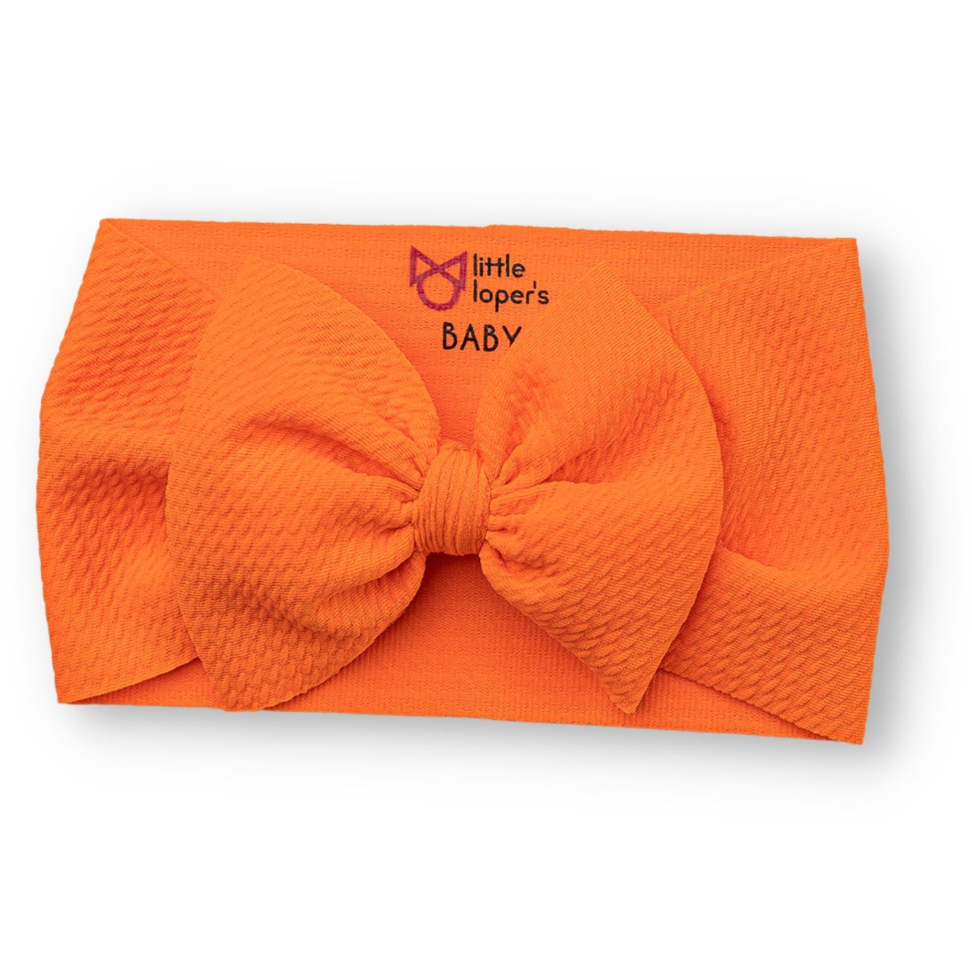 Orange Headwrap Mini