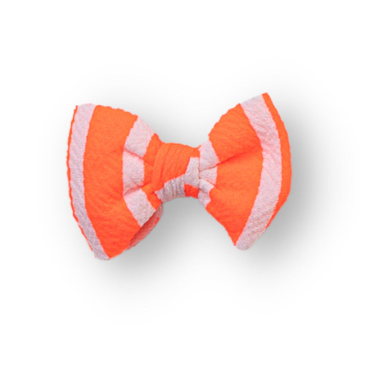 Neon Orange Stripes