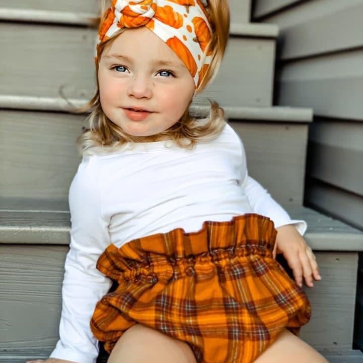 Halloween Baby Knot