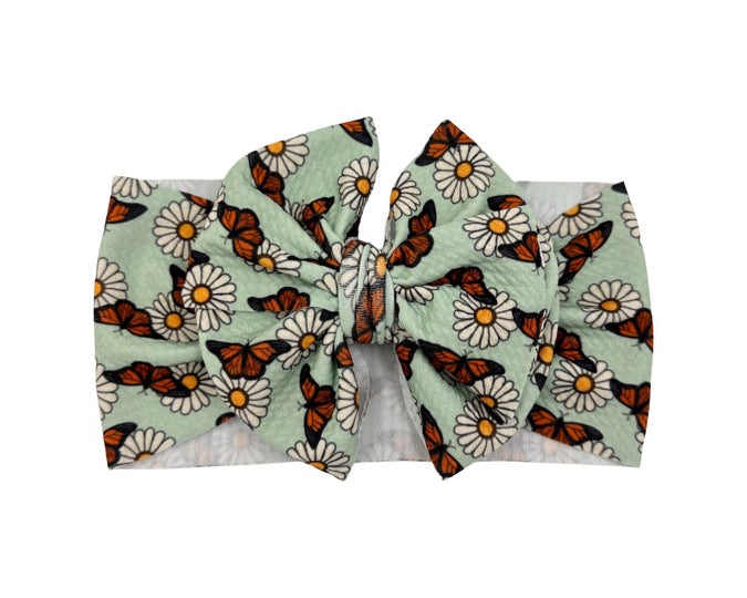 Monarch Floral Headwrap