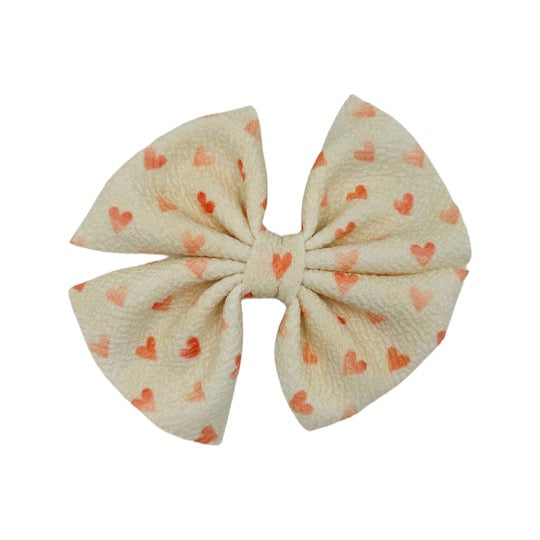 Pink Hearts Butterfly and Dainty