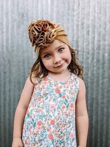 Velvet Bloom Turban