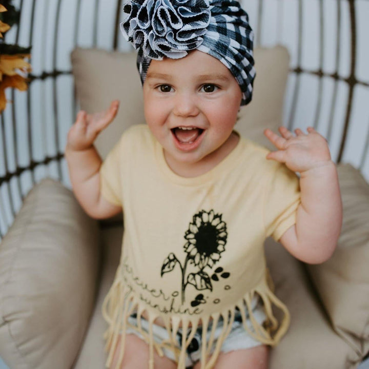 PRINTS BLOOM TURBAN