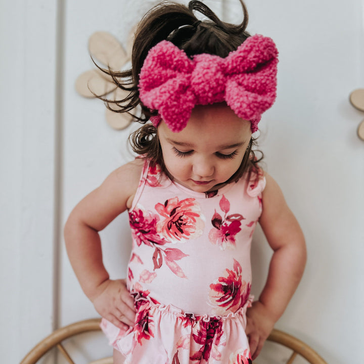 Hot Pink Extra Fancy Butterfly Headband