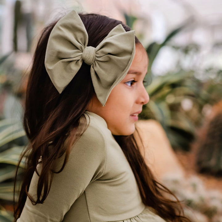 Organic Knit Olive Green