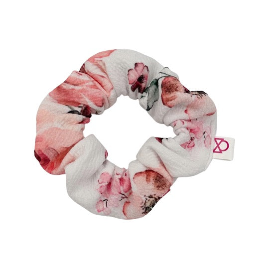 Peach Garden Scrunchie