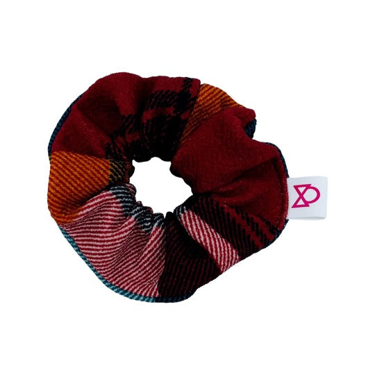 Fall Plaid Scrunchie