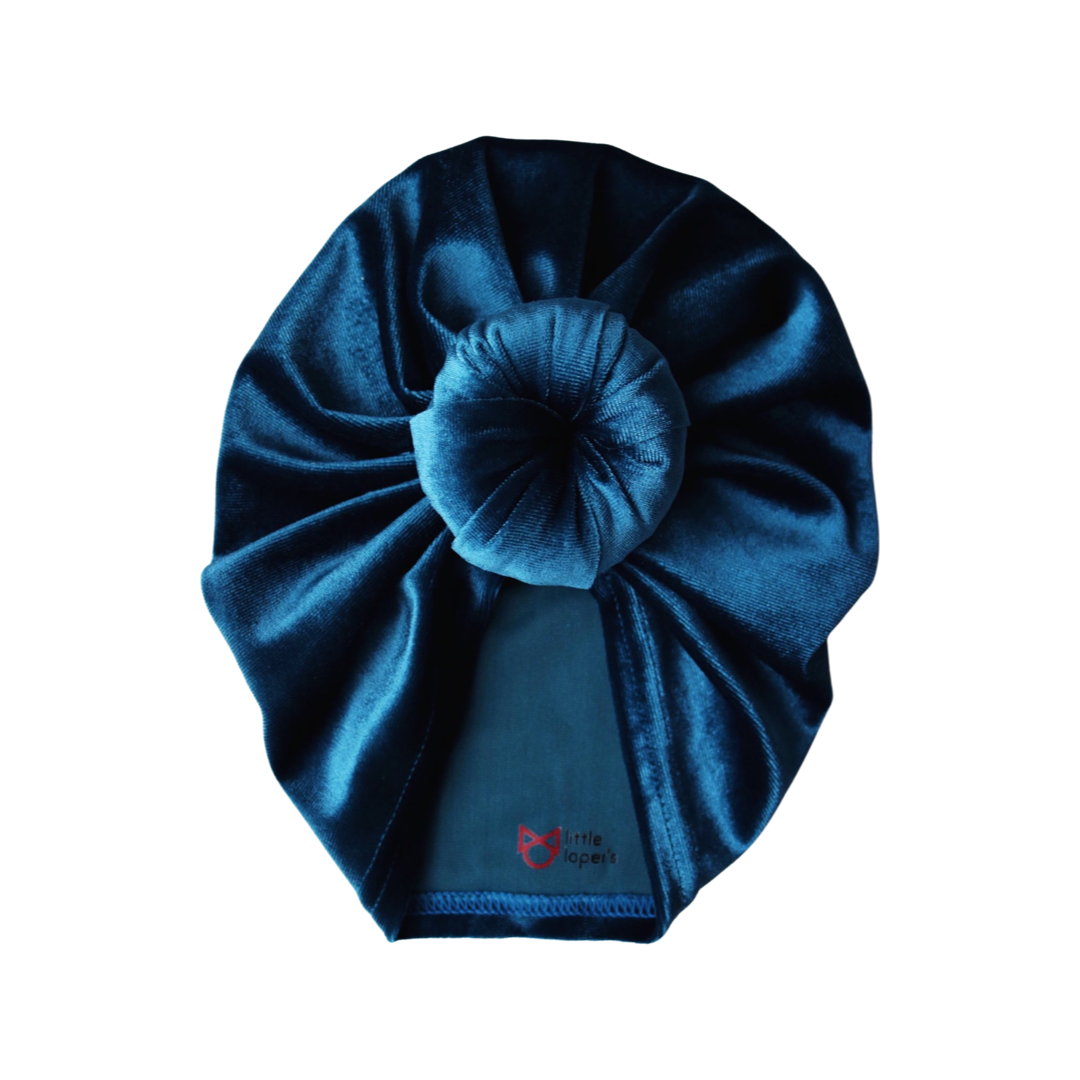 Knot Velvet Turban