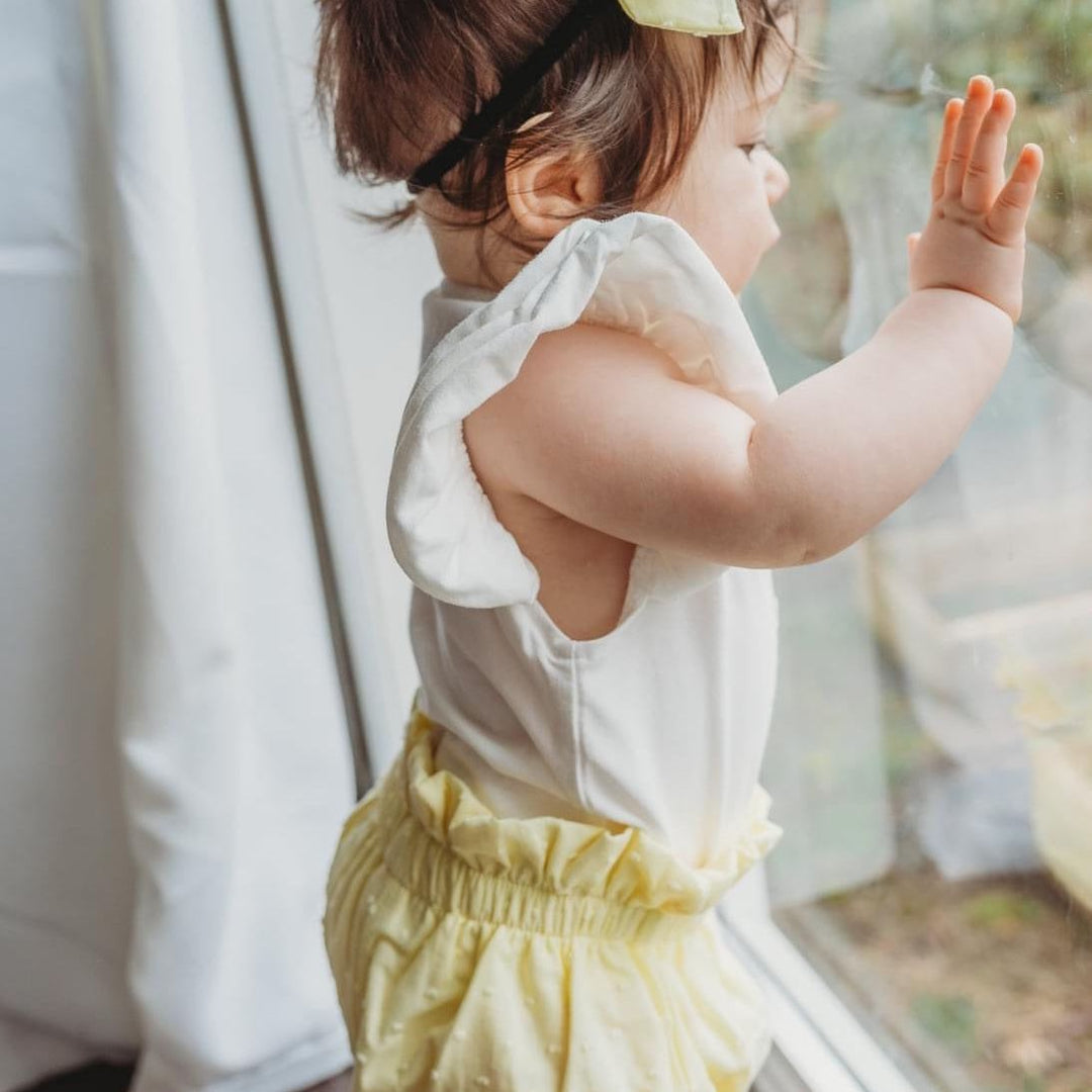 SOFT YELLOW SWISS DOTS COLLECTION