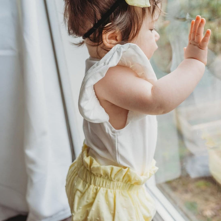 SOFT YELLOW SWISS DOTS COLLECTION