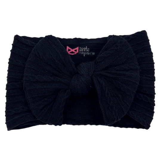 New Colors Cable Knit Knot Bows