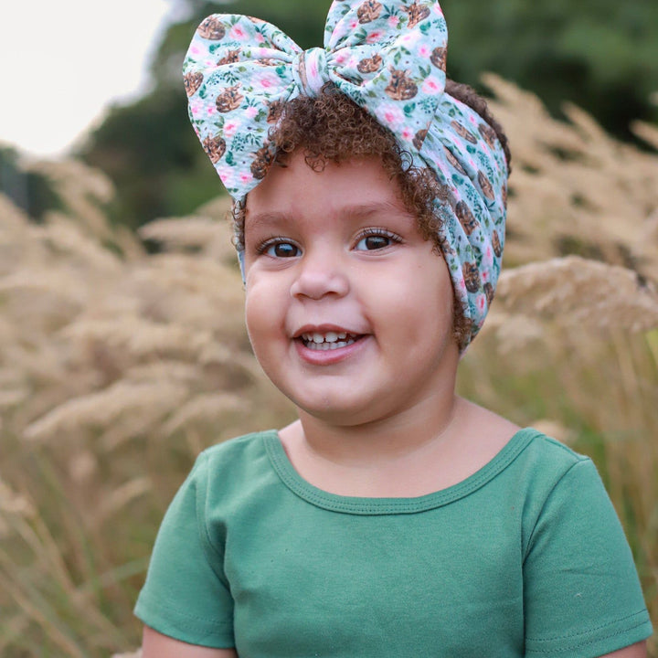Fawn Floral Headwrap