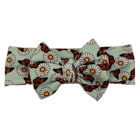 Monarch Floral Headwrap