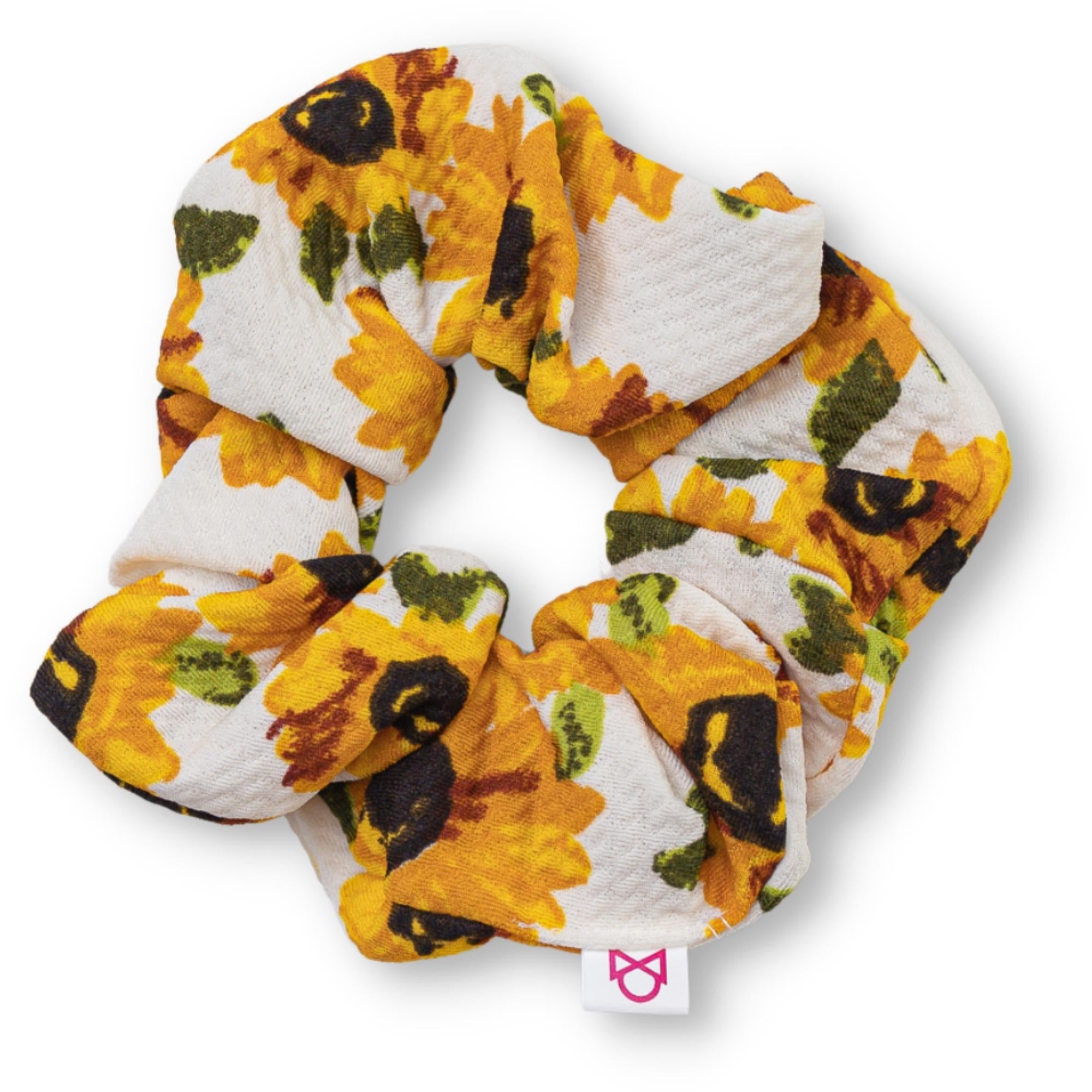 Sunflower Scrunchie