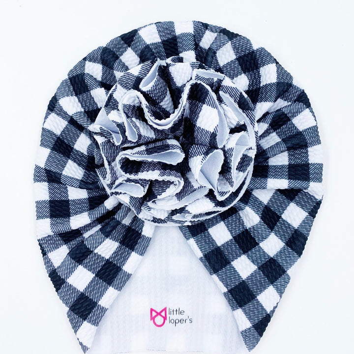 PRINTS BLOOM TURBAN