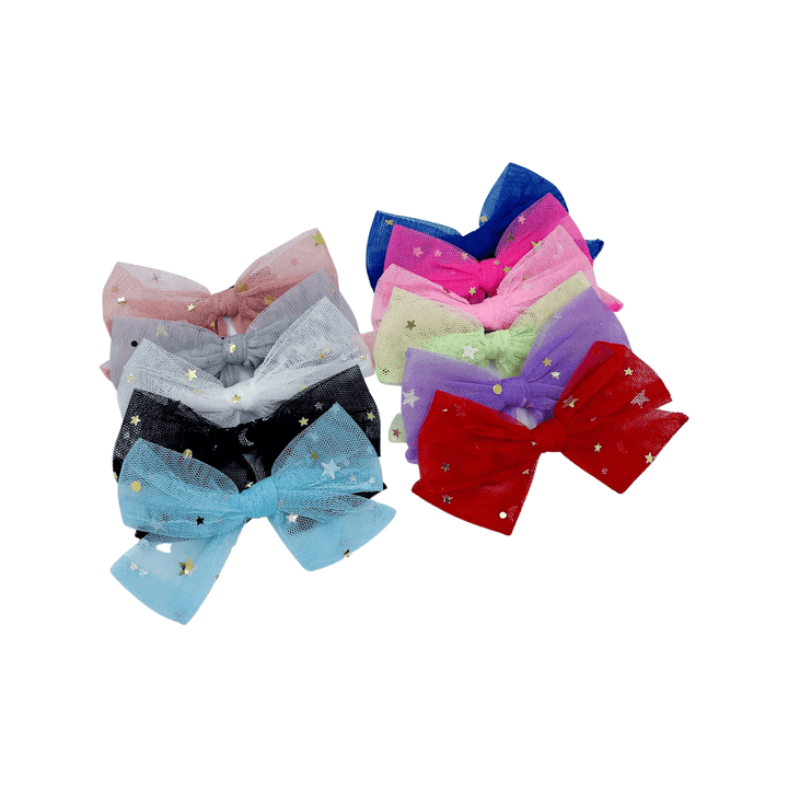 STARRY NIGHT CHIC BOW CLIP