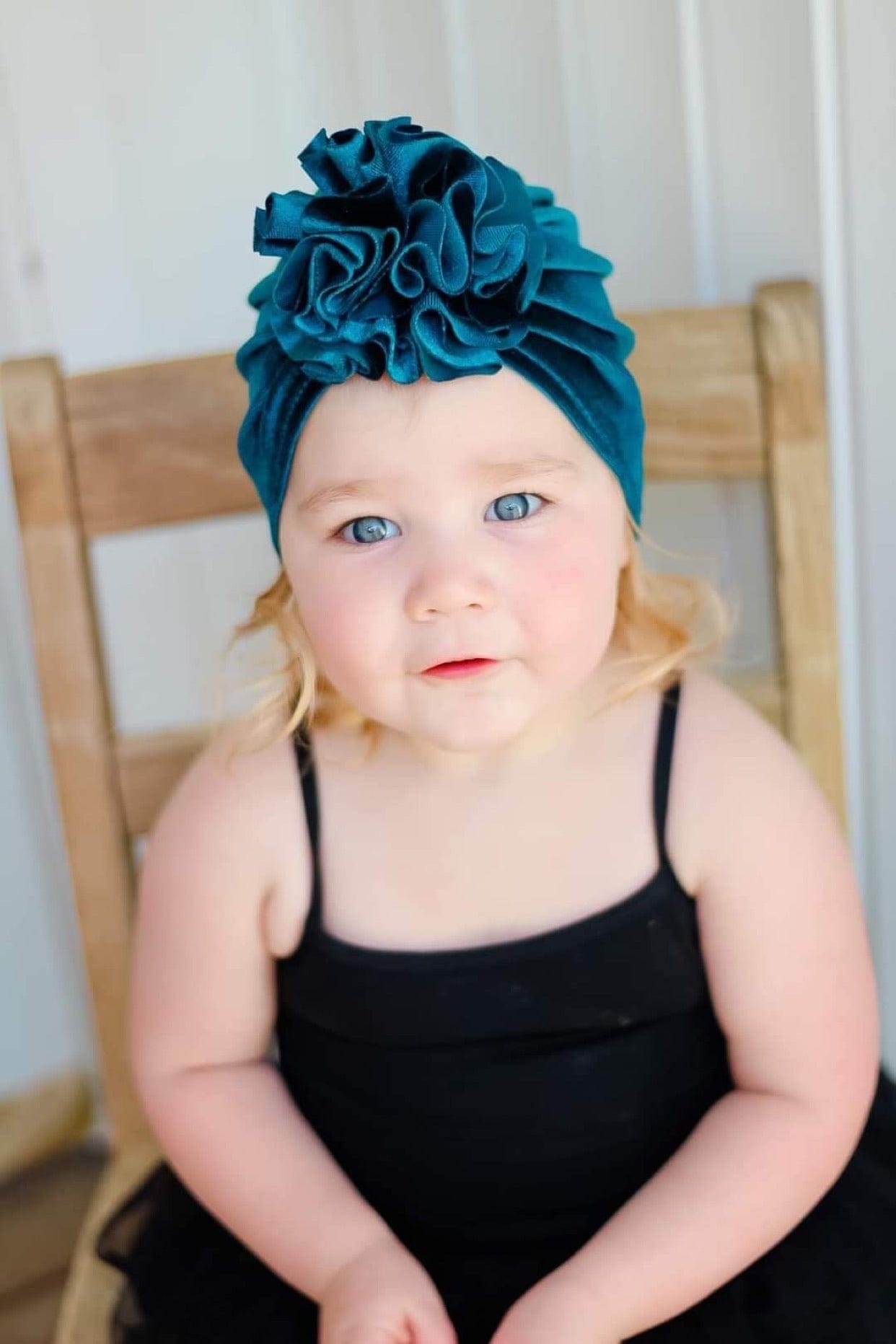 Velvet Bloom Turban
