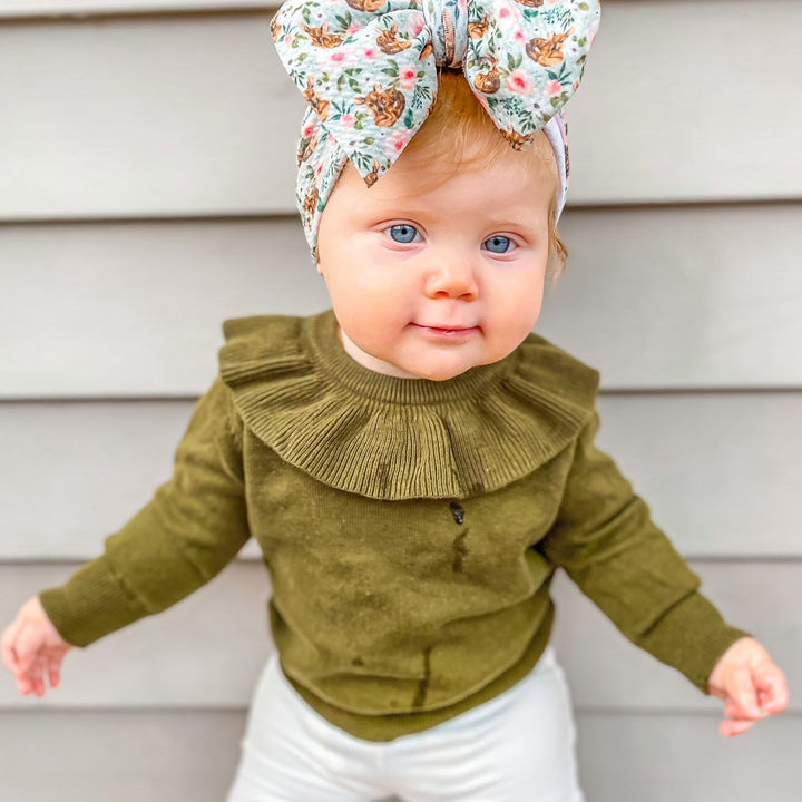 Fawn Floral Headwrap