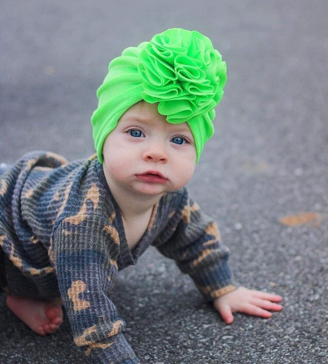 Velvet Bloom Turban