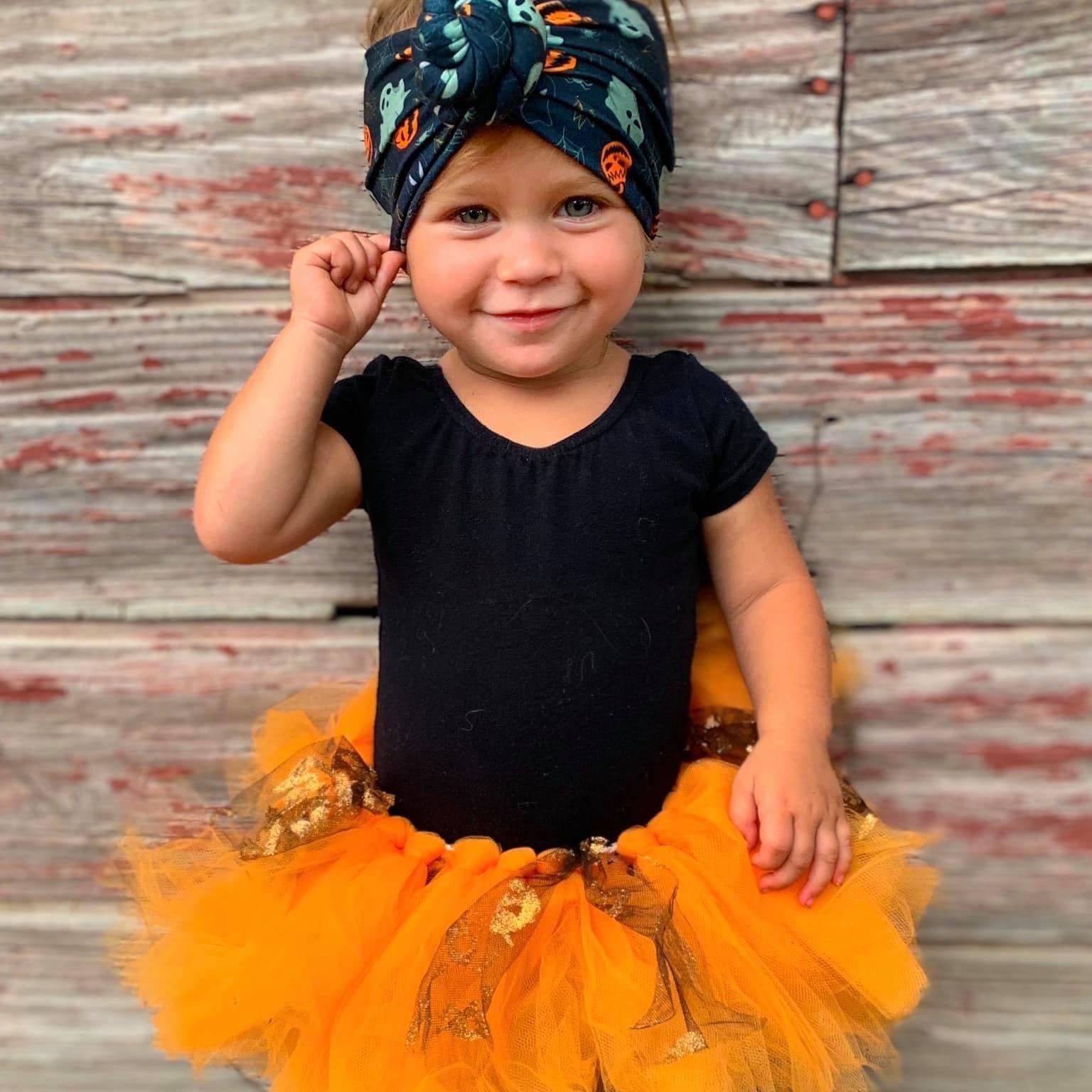 Halloween Baby Knot