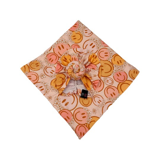 Happy Hippie Swaddle Blanket Set