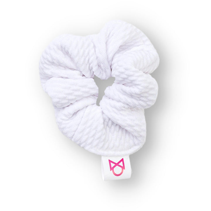 White Scrunchie