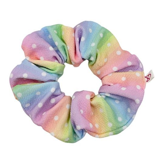 Pastel Dreamin’ Watercolor Scrunchie