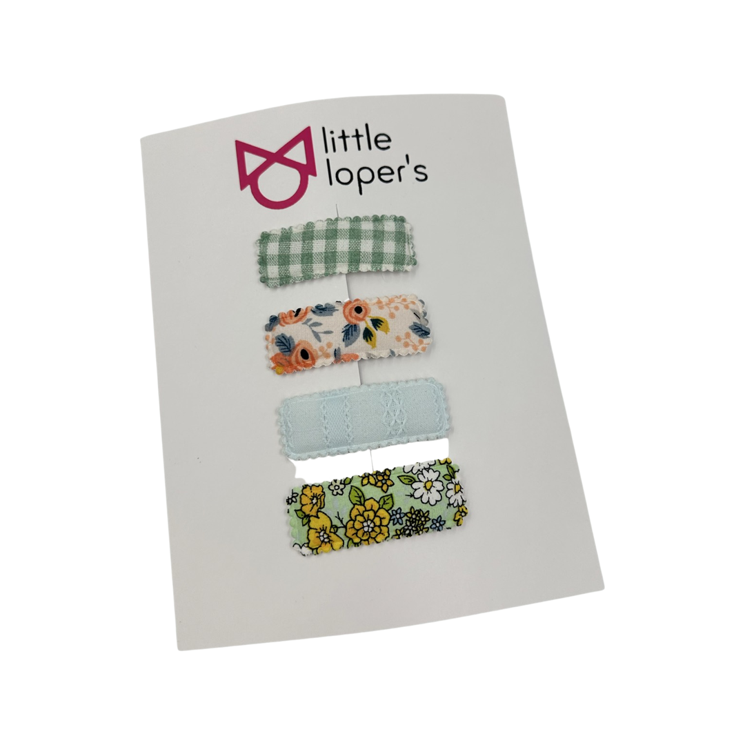 Spring Garden Cloth Clips