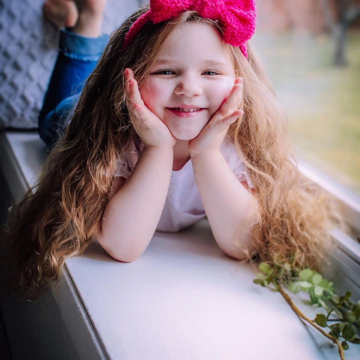 Hot Pink Extra Fancy Butterfly Headband