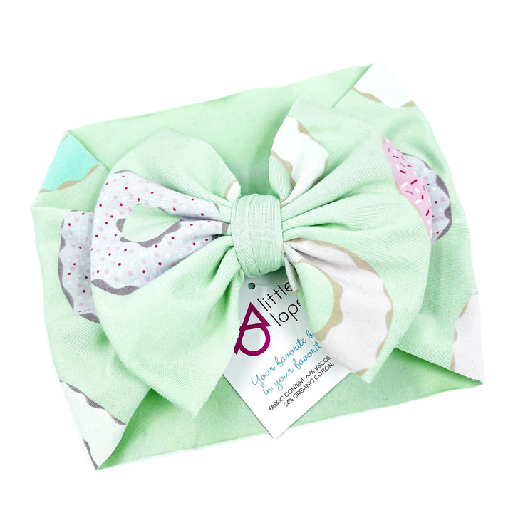 PISTACHIO DONUTS - Print Luxe Bow