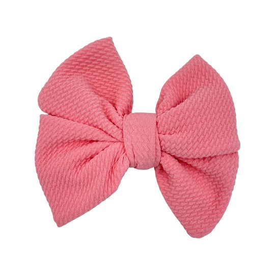 Fancy Butterfly Bow - Sunny Pink