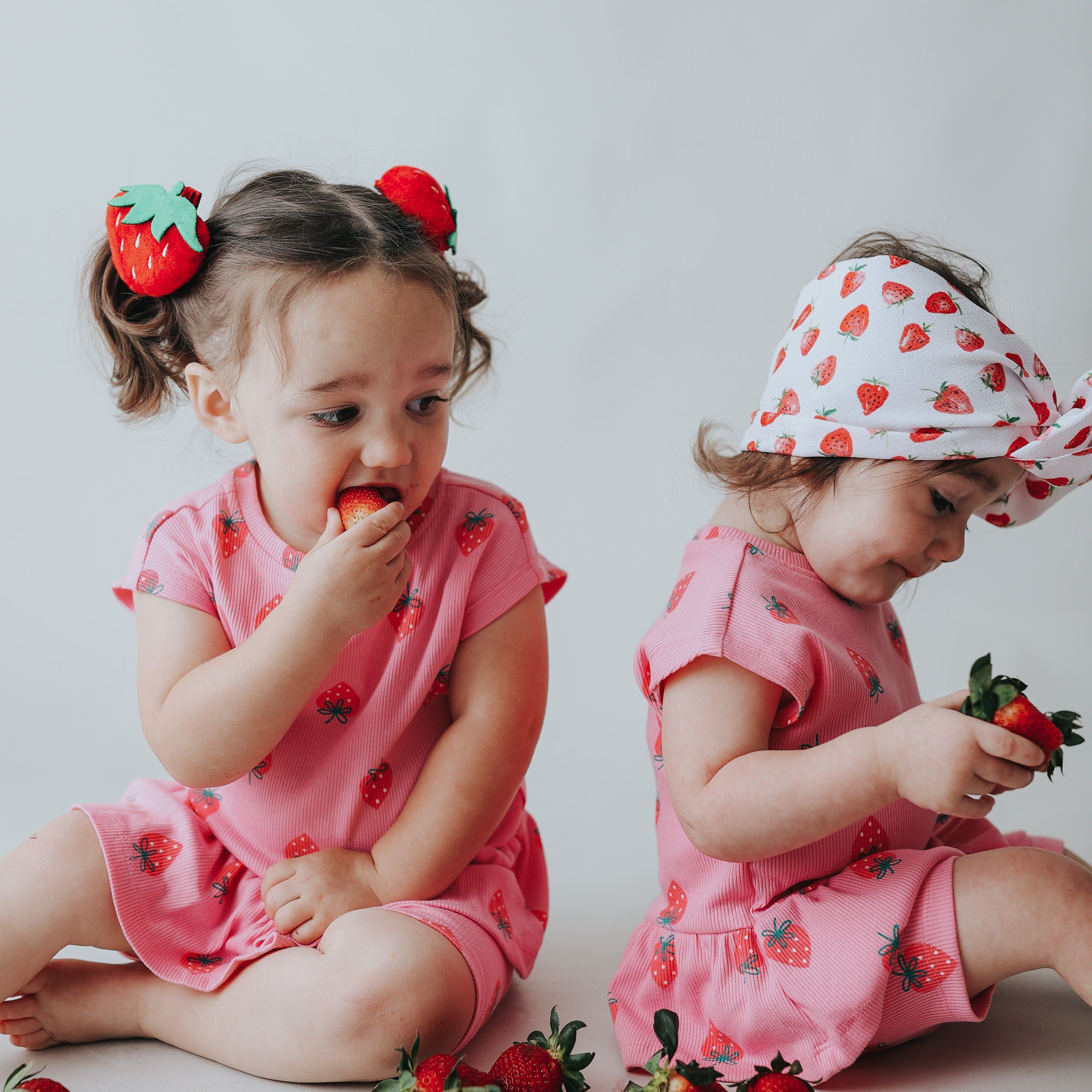 Strawberry Plush Clip