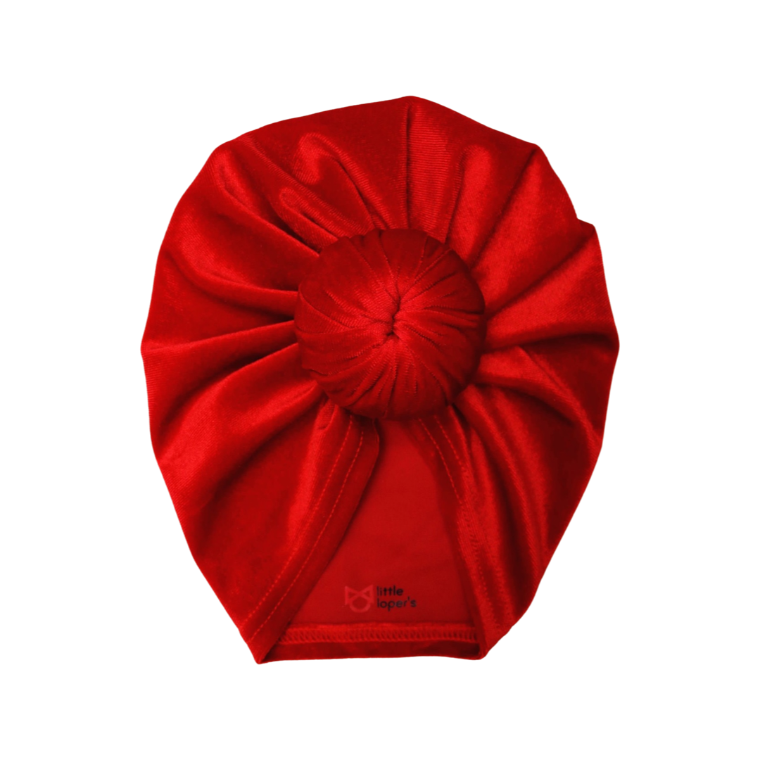 Knot Velvet Turban