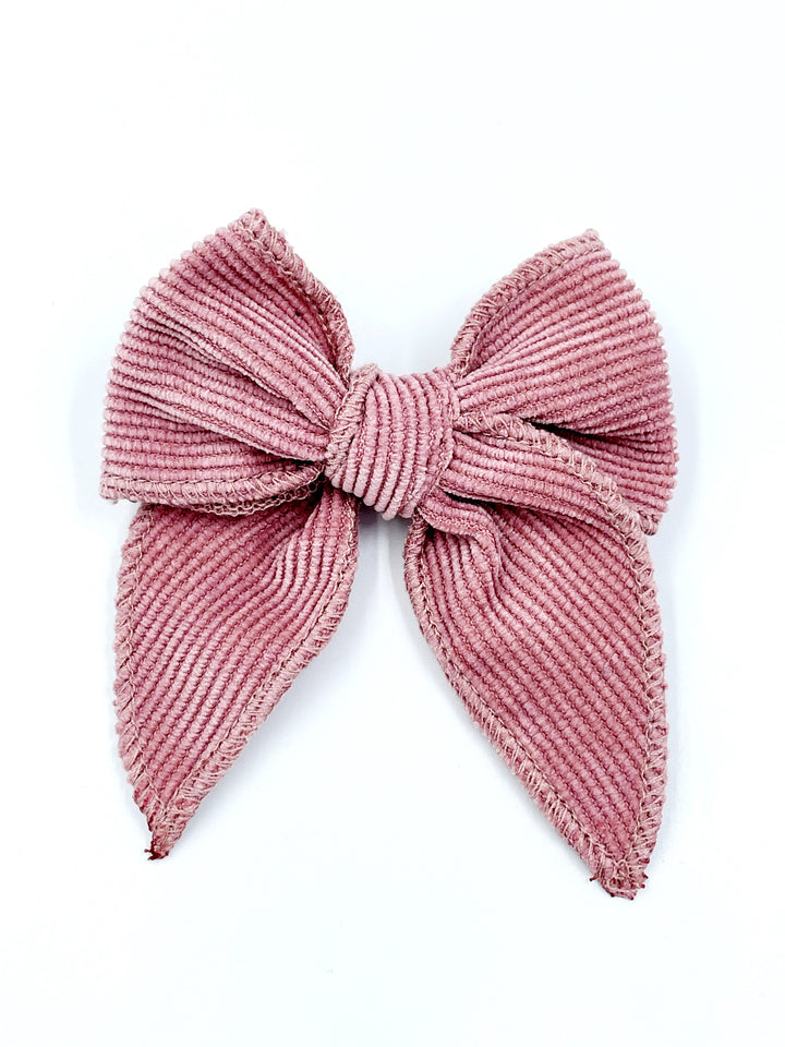 Mini Swanky Bows Corduroy