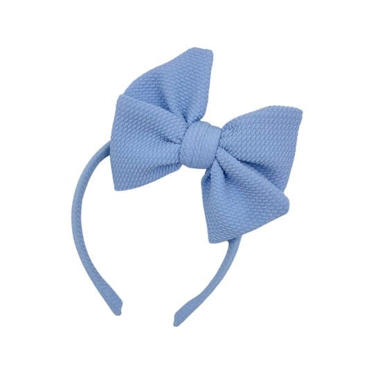 Fancy Butterfly Bow - Baby Blue