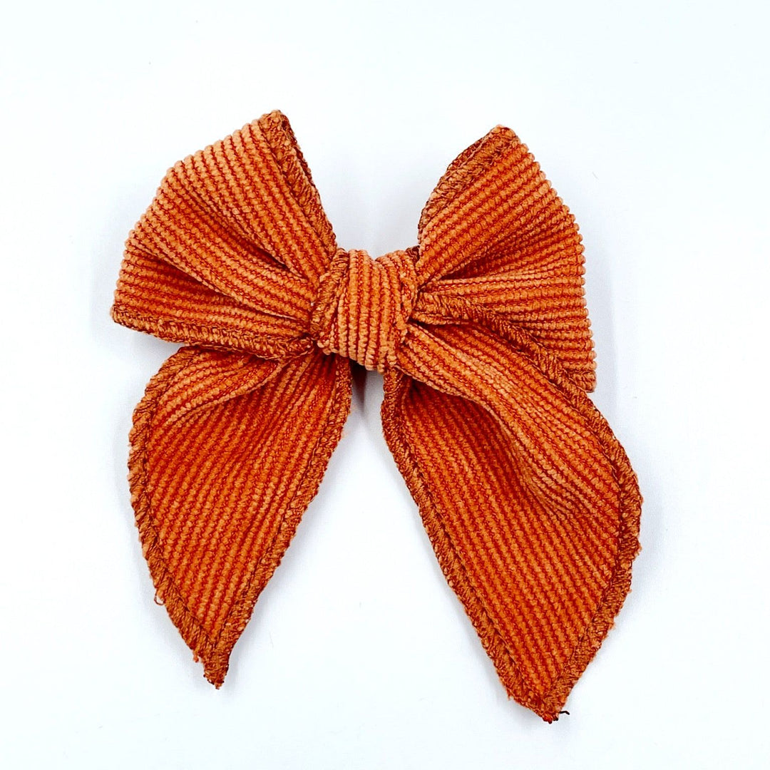 Mini Swanky Bows Corduroy