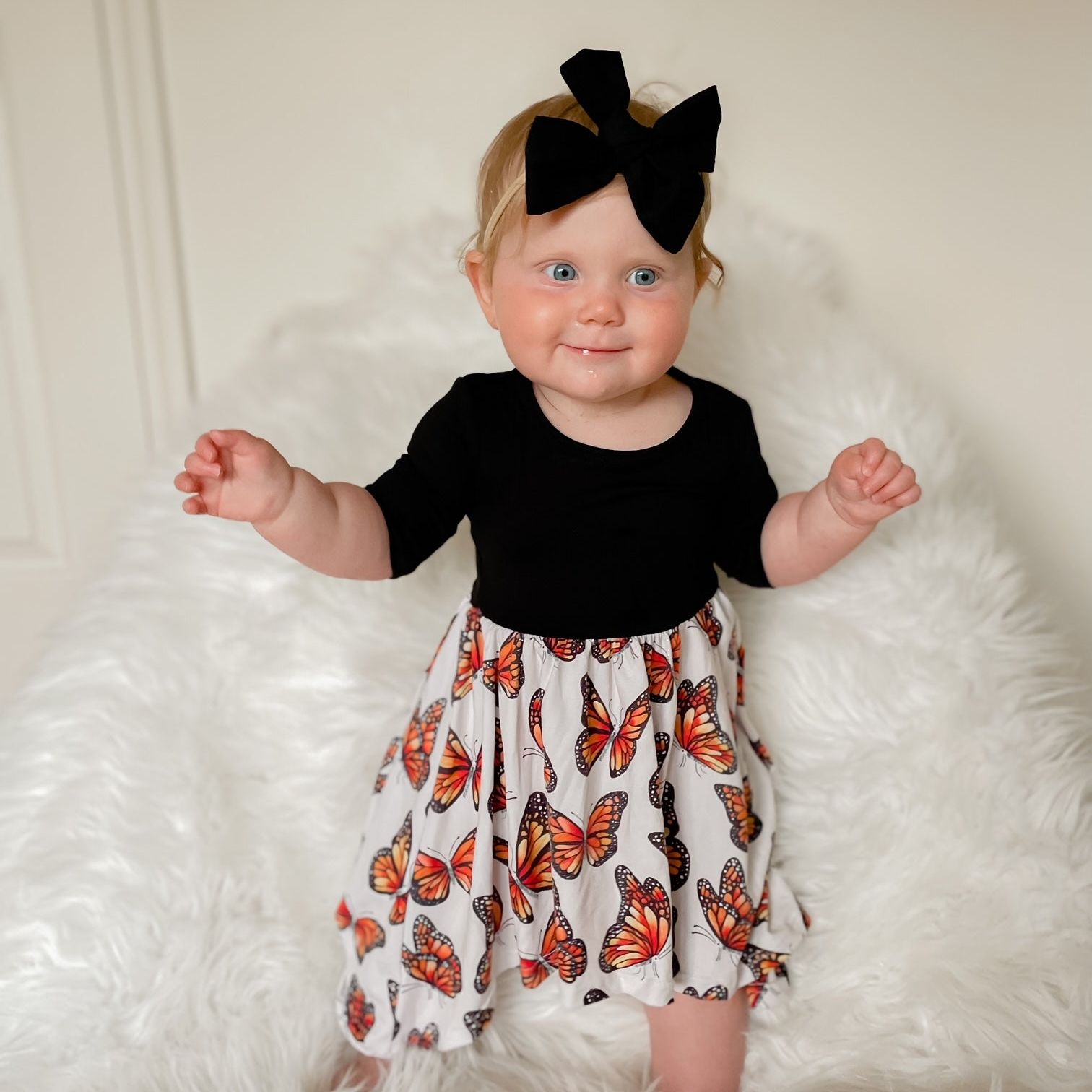 Hi Low Butterfly Twirl Dress
