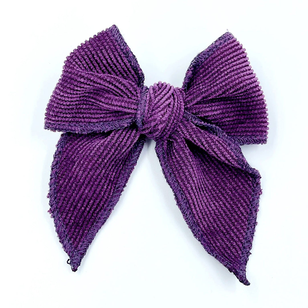 Mini Swanky Bows Corduroy
