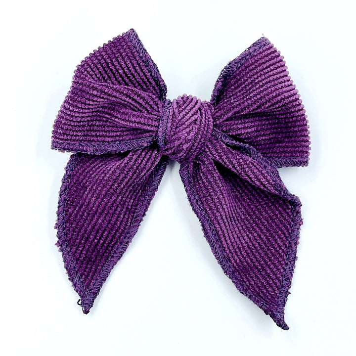 Mini Swanky Bows Corduroy