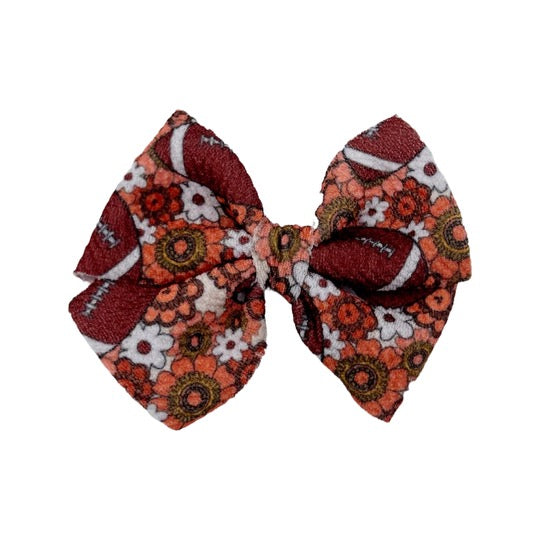 Retro Floral Football Butterfly and Dainty